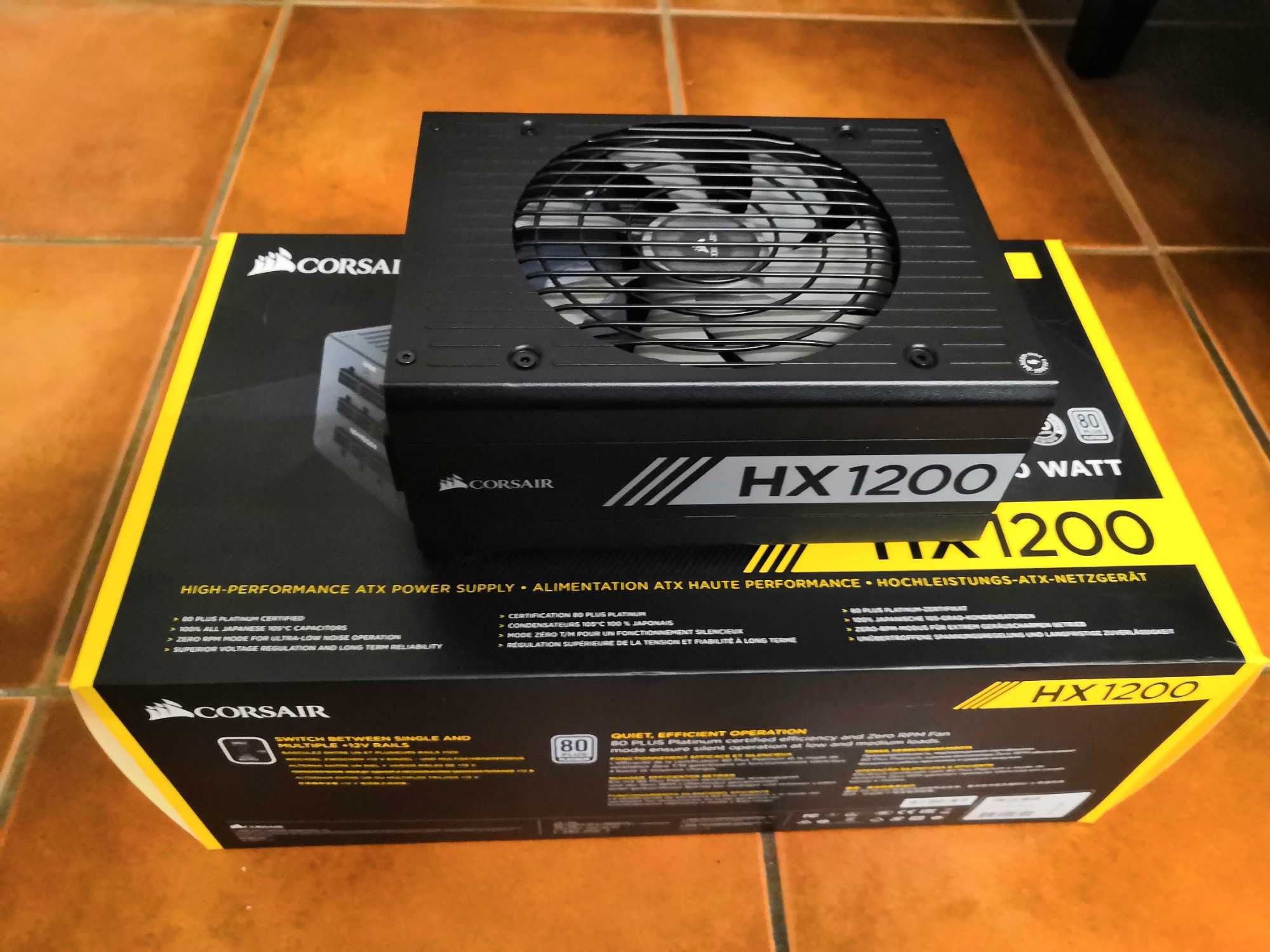 Fonte de Alimentação Corsair HX1200 Platinum Modular