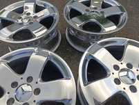 Alufelgi felg Mercedes 5x112 oryginał Ronal 16 cali polerowane wysyłka