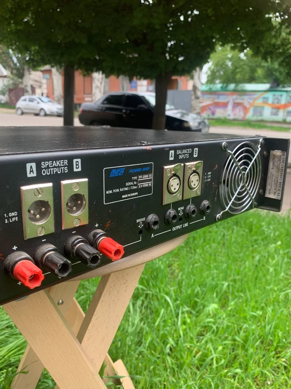 Підсилювач RF 2000 1 S Poffesional Power Amplifier

2x 1000 watts

Цін