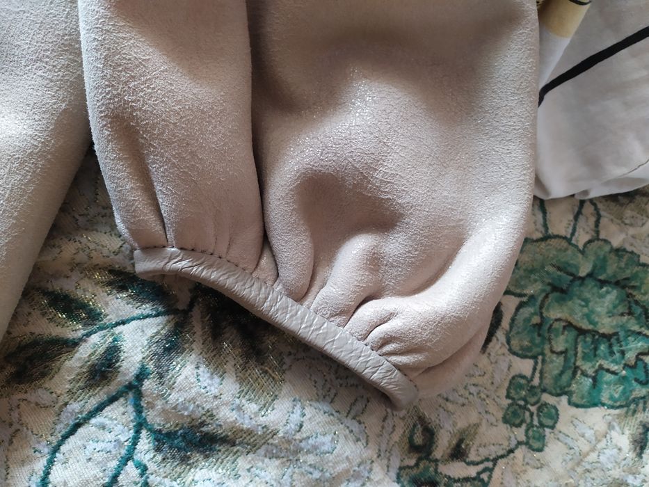 Дублёнка, натуральная, лёгкая размер M, ТОРГ