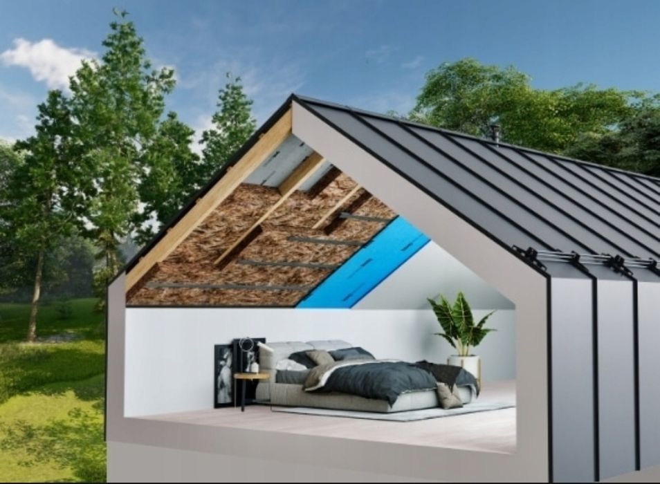 Wełna mineralna izolacja poddasze strych Knauf Unifit 035 150mm Mielec
