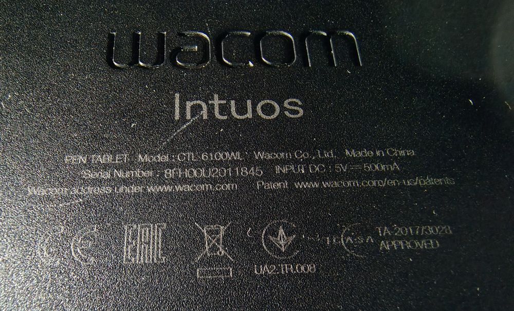Графічний планшет Wacom ctl6100wl
