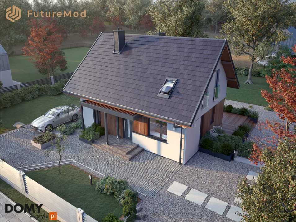Dom szkieletowy Anka DR-ST 115,5m2