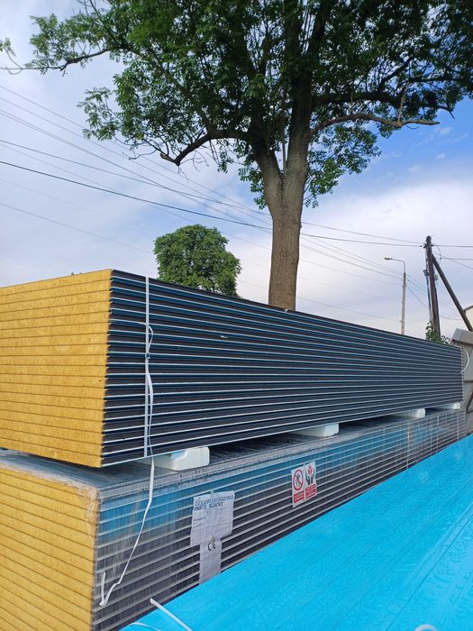 Płyty warstwowe ścienne PIR 40, 80, 100, 120mm,