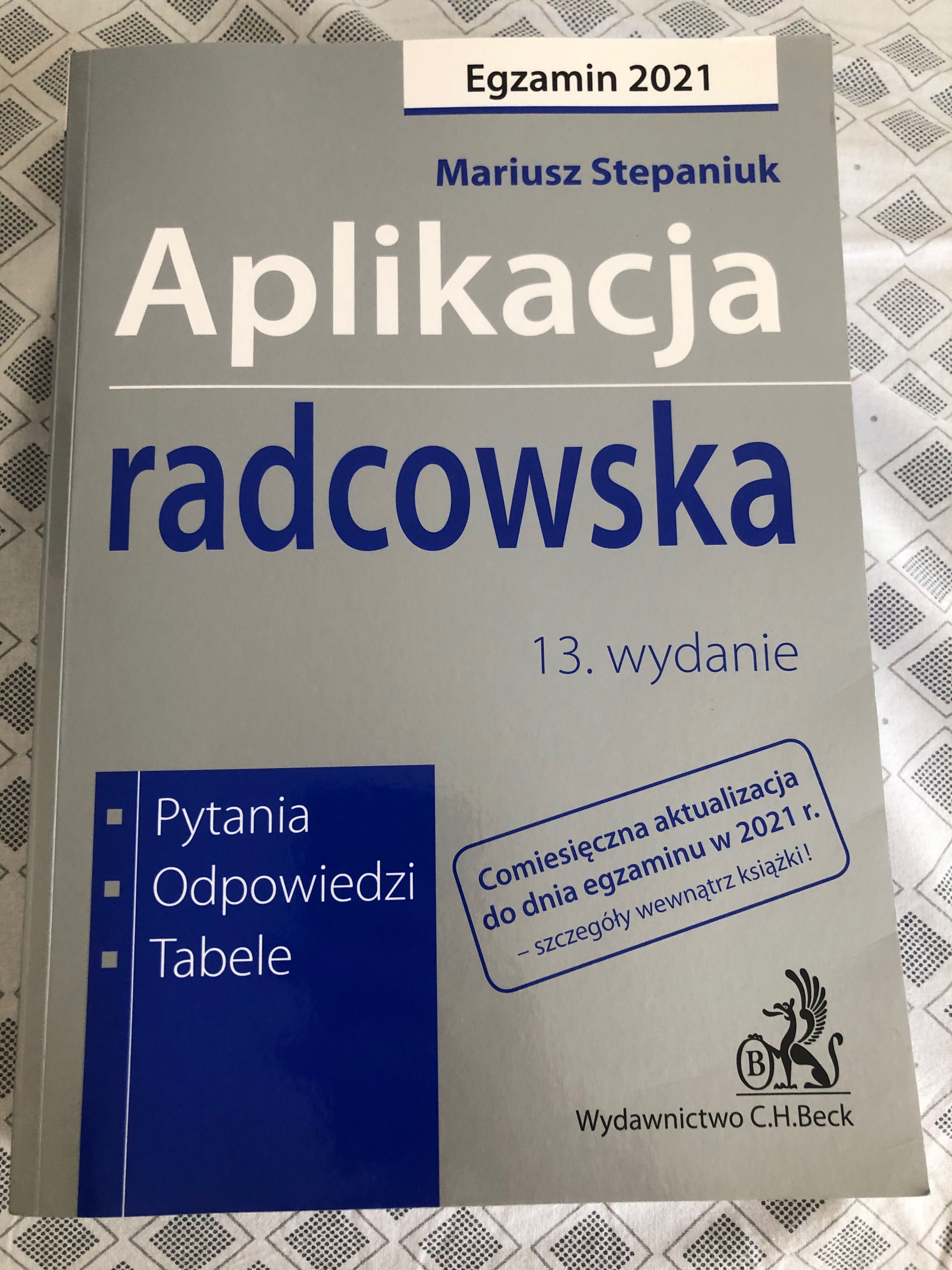 Aplikacja Radcowska - Mariusz Stepaniuk (testy)