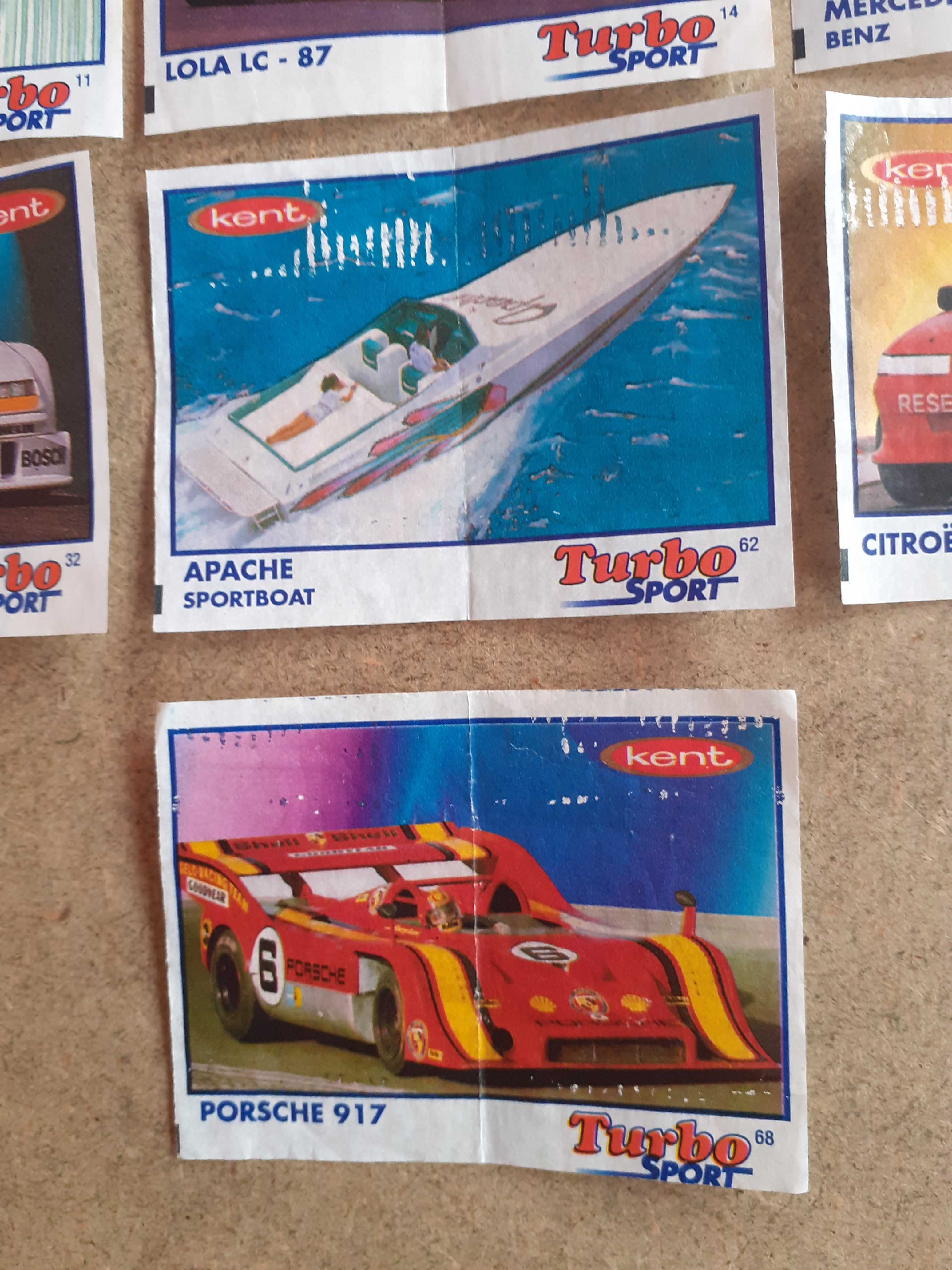 Obrazki kolekcjonerskie Turbo Sport stare '90s real vintage retro