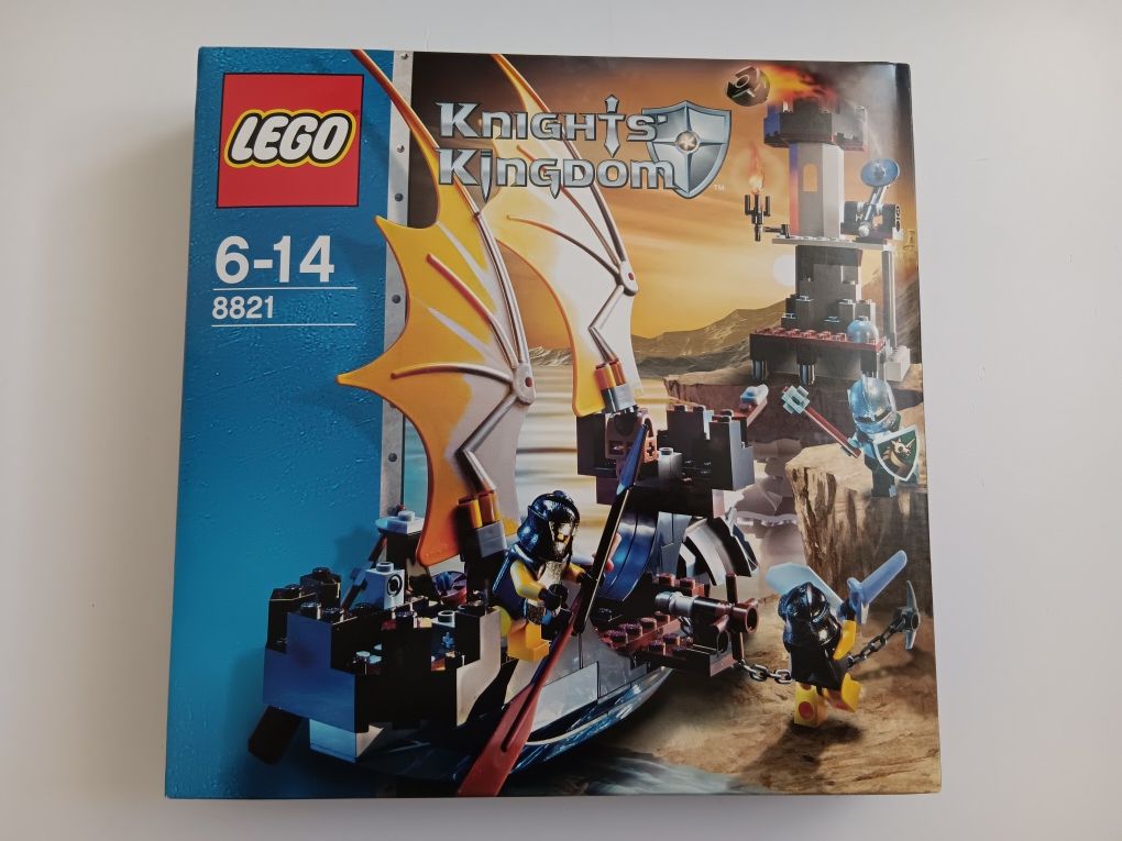 Nieotwarte Lego Knights Kingdom 8821 - Pancernik Podłych Rycerzy