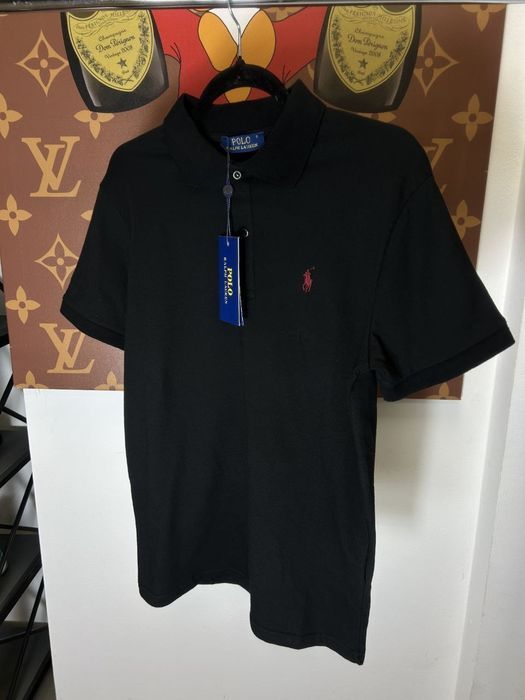 СУПЕР ЦІНА 2025!! Чоловіче поло Ralph Lauren преміум якість чорне топ