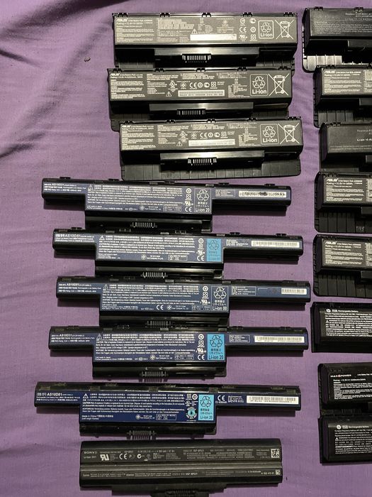 Акумулятори, батареі, 18650, 6ШТ 1500-2200mAh