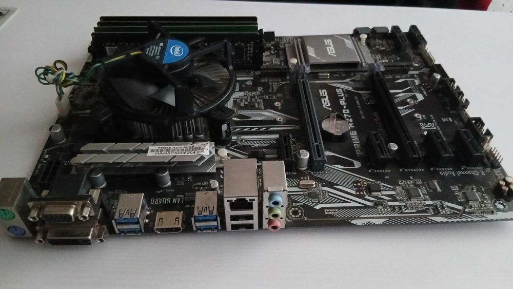 Комплект Core i7 7700K Asus материнська плата PRIME H270 PLUS DDR464гб