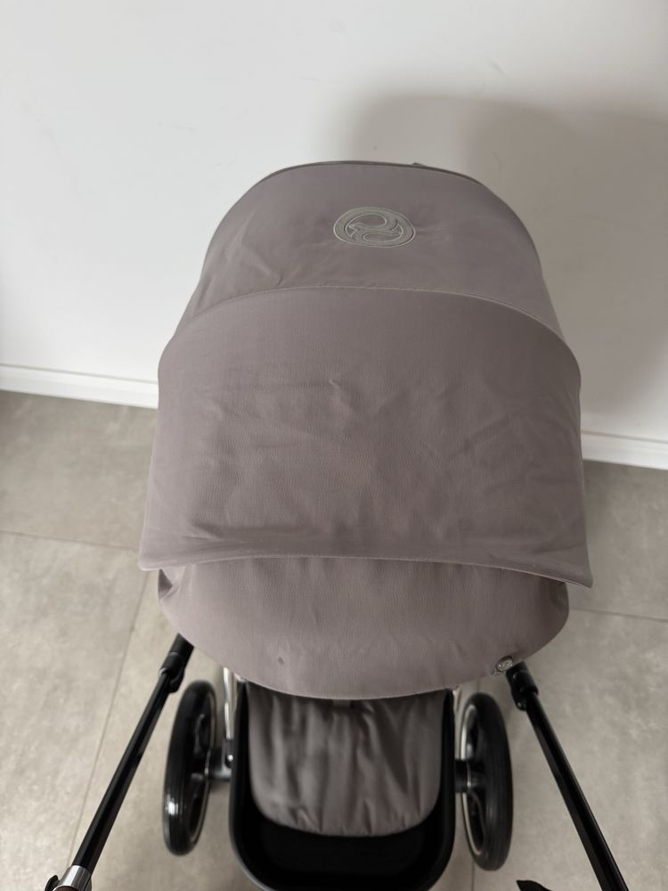 Cybex Priam 4.0 2w1 Soho Grey / Chrome Brown
