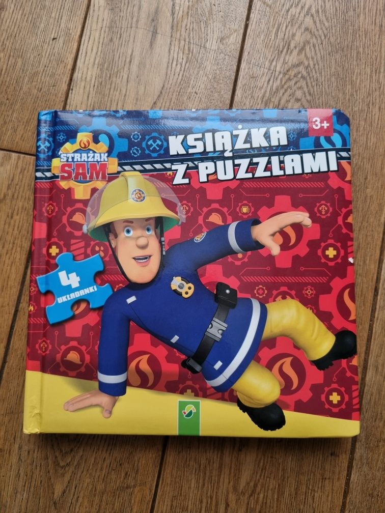 Książka z puzzlami strażak sam