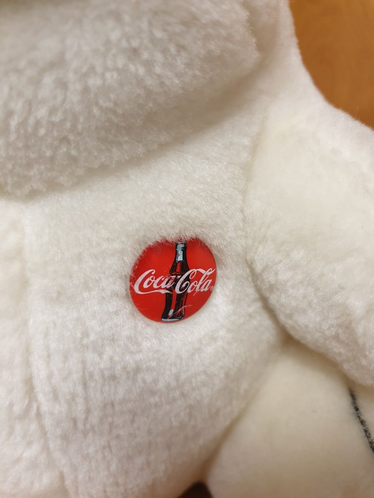 Kolekcjonerski miś z Coca-Coli .