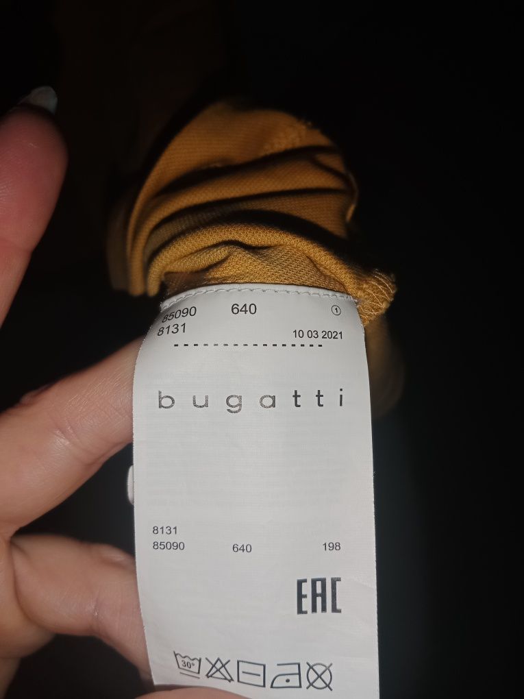 Polo długi rękaw Bugatti XXL