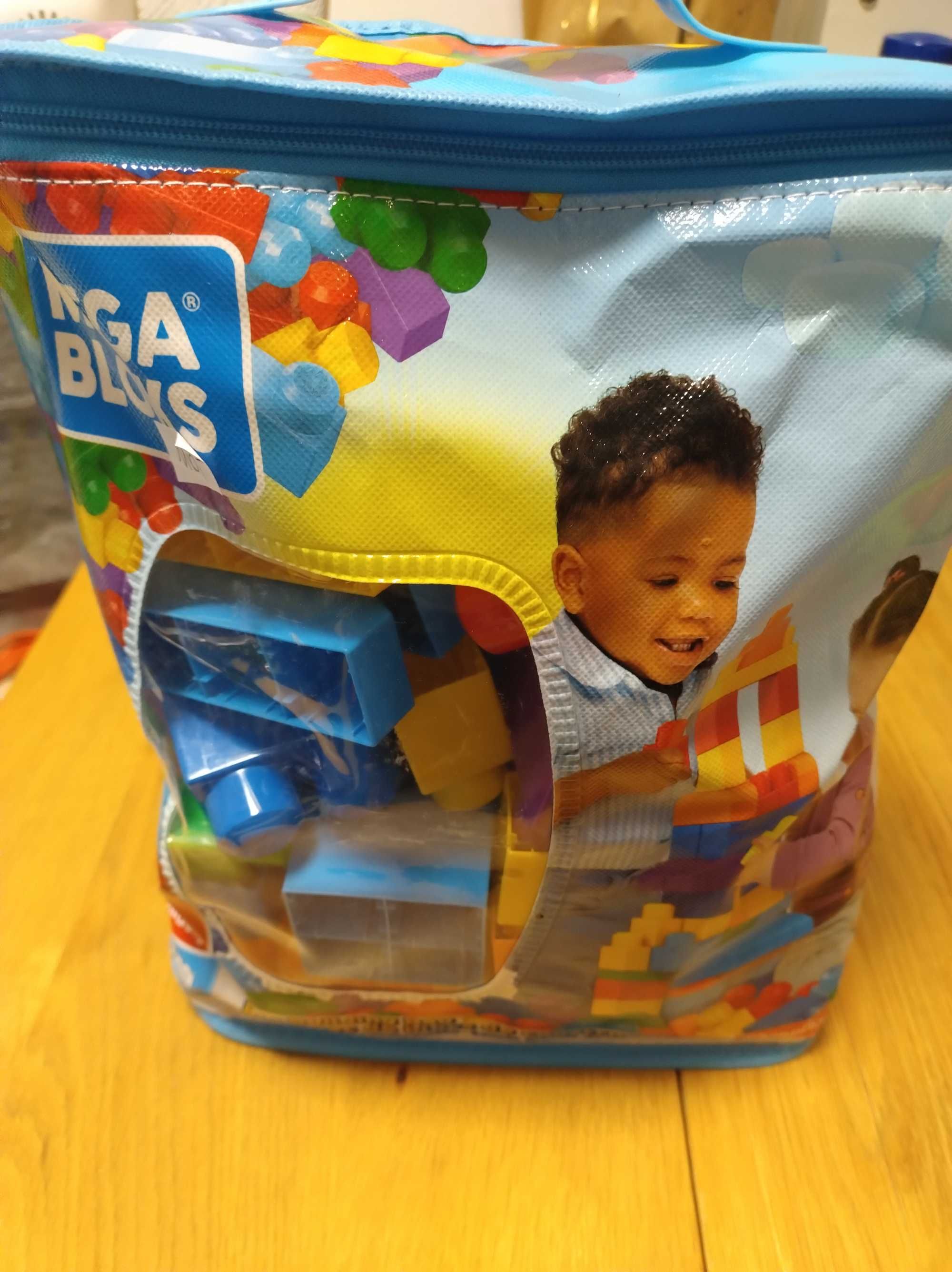 Mega Bloks Pierwsze Klocki Niebieskie 80el.