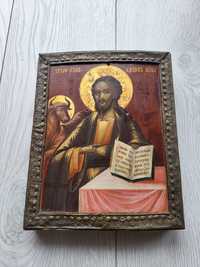 Икона Сятой Апостол Лука 19 век