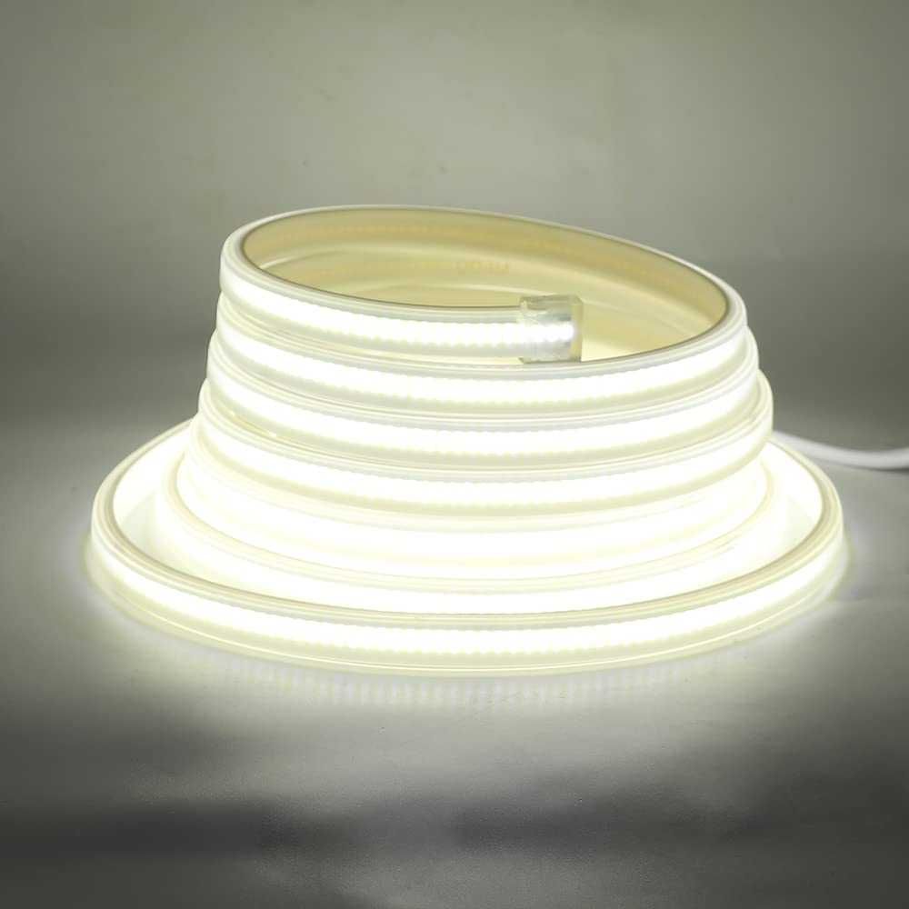 10m taśmy LED COB 230V, 6500K/4000K/3200K. Komplet ze stabilizatorem