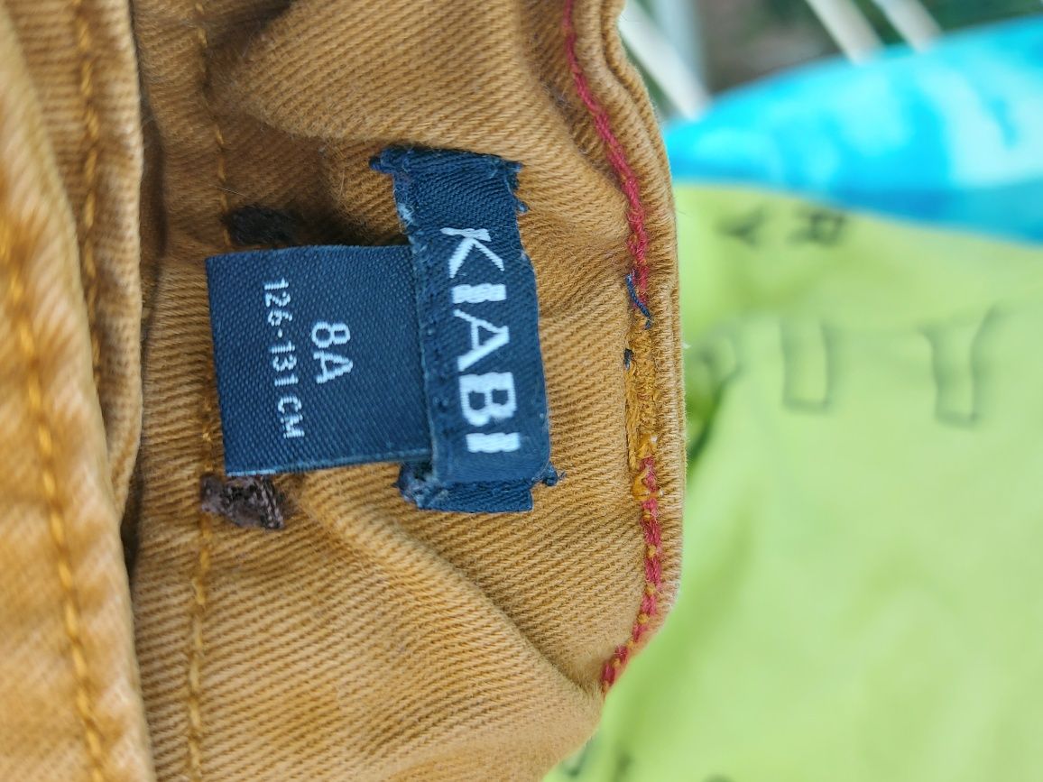 Spodnie chłopięce jeans rozmiar 126/131 firma KIABI