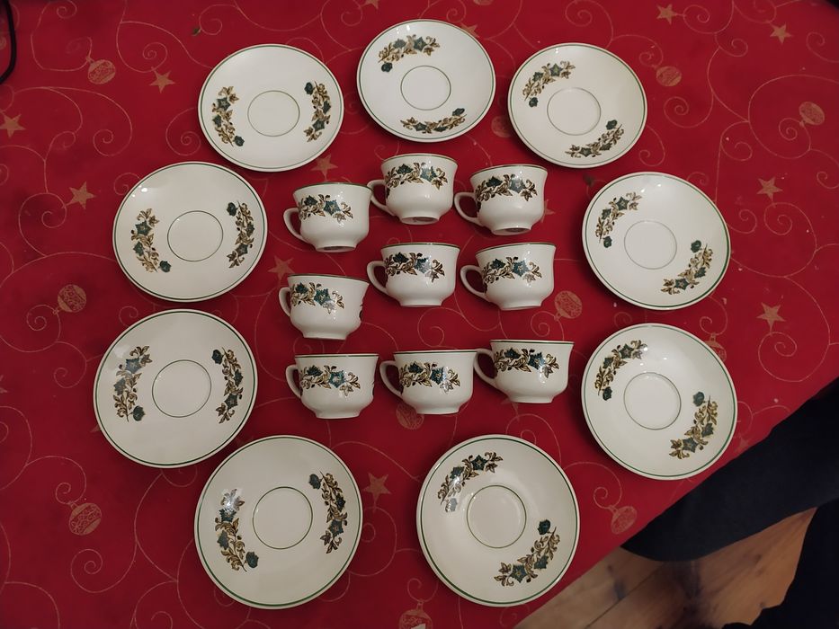 Jogo loiça café vintage clássico