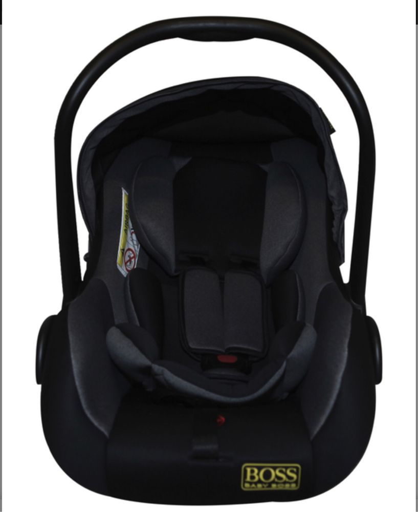 Автокрісло-переноска Happy Baby Baby Boss HB816 0-13 кг Black-grey
