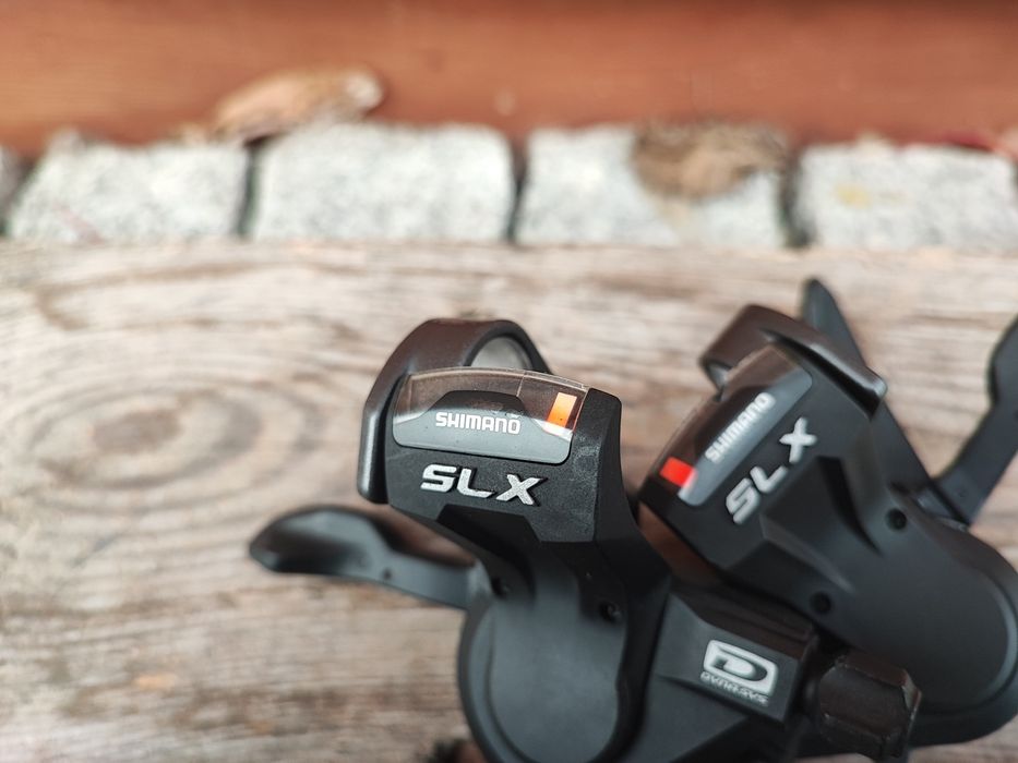 Manetki rowerowe Shimano SLX M660-A 3x10 retro mtb
