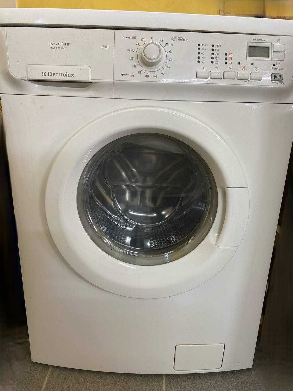 пральна машина electrolux inspire 6kg eco valve з сушилкою
