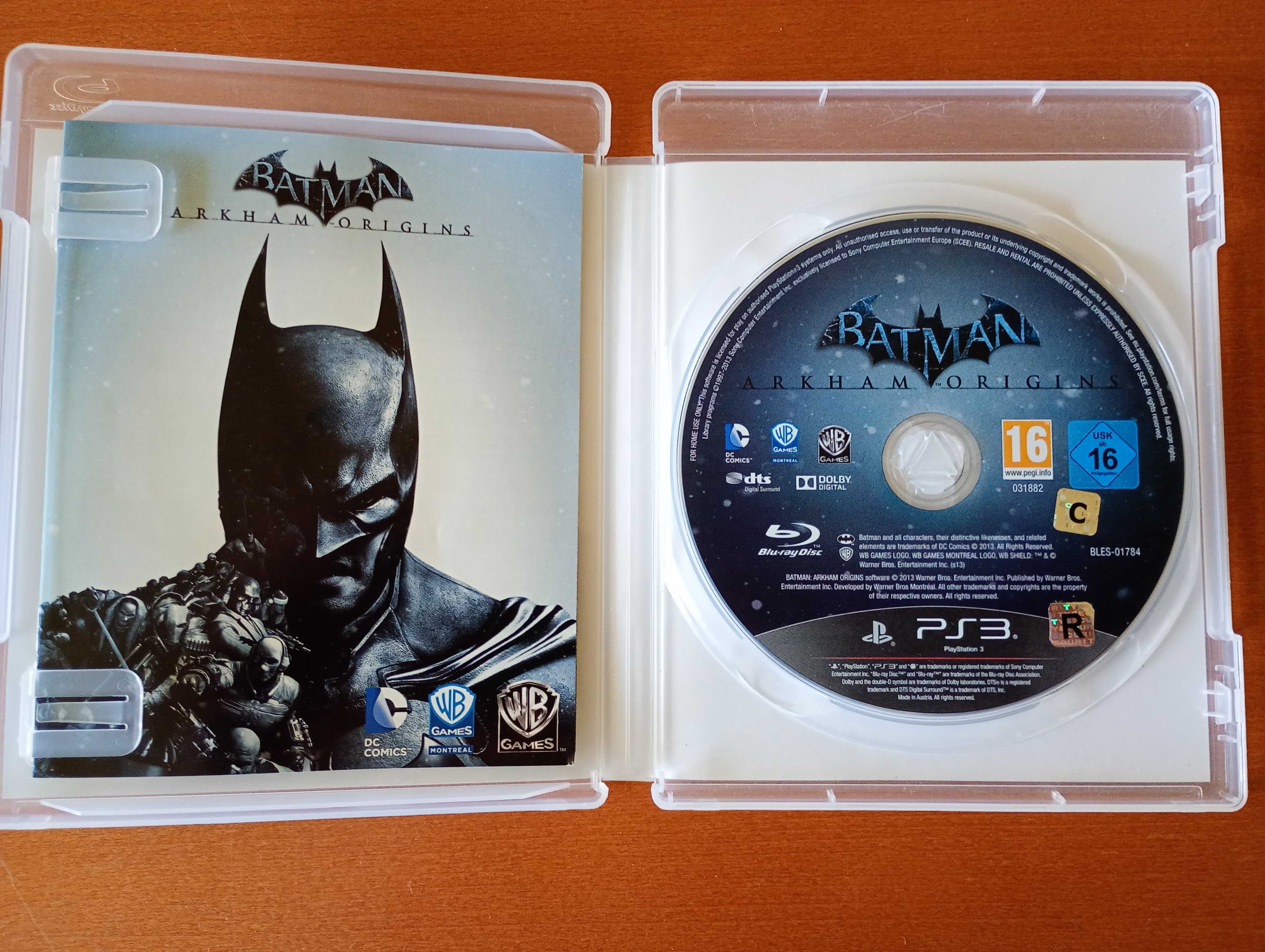 Batman Trylogia PS3 (Arkham City, Asylum, Origins - Collection)Eng, PL