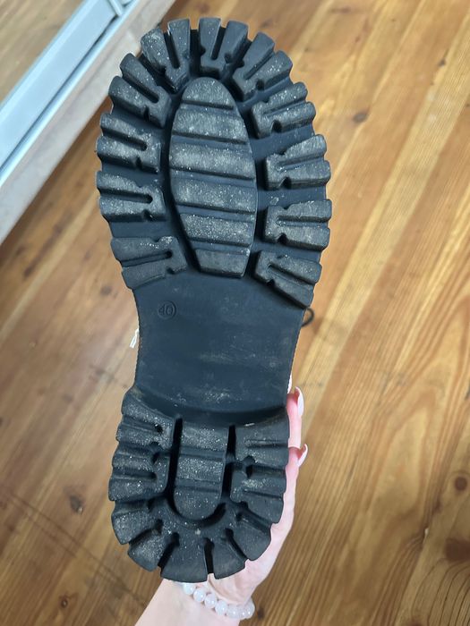 Чоботи на хутрі, ( зимові ), жіночі, шкіра,