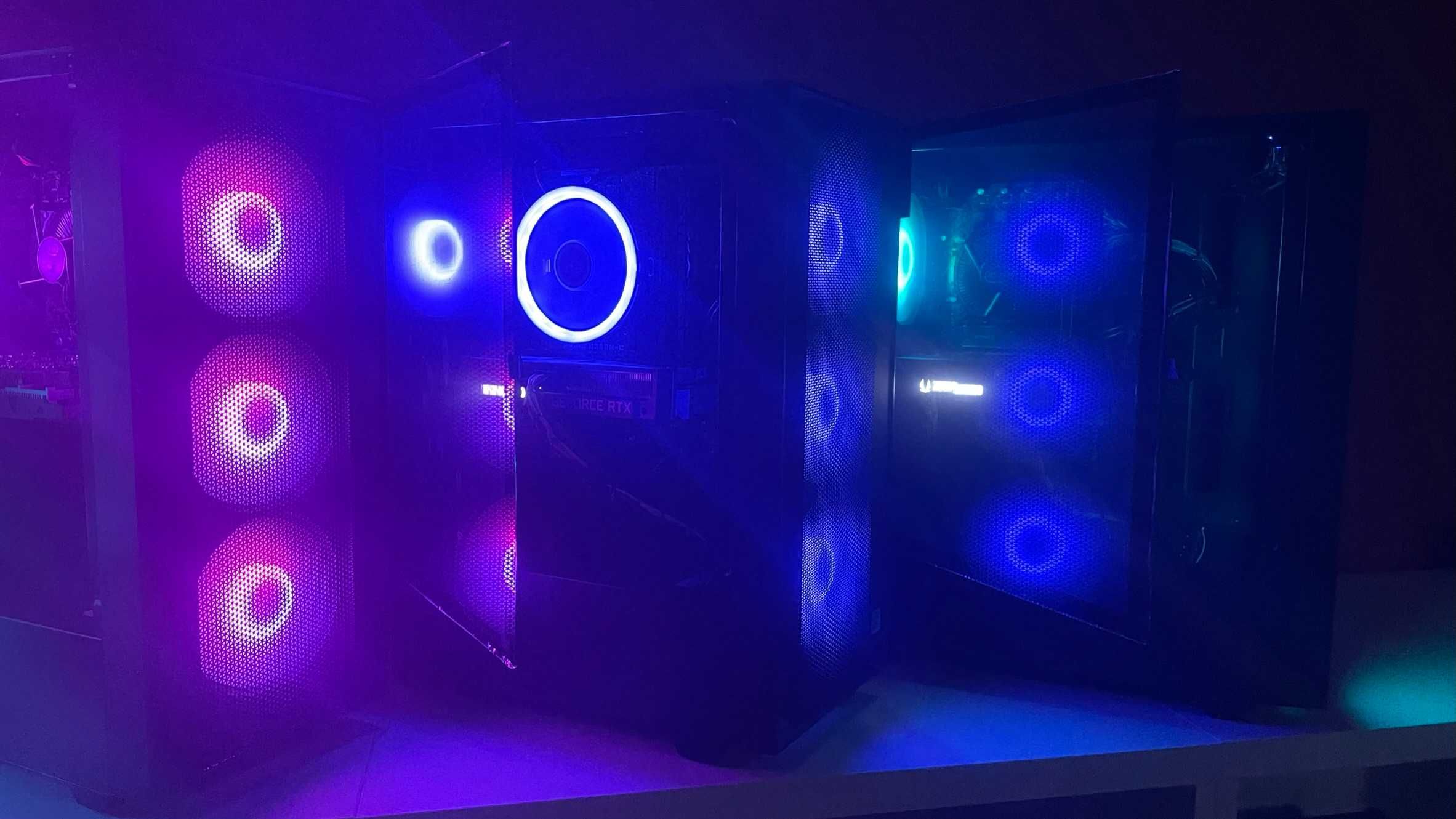 Nowy Komputer Gamingowy Ryzen 5 5600 1TB SSD 32GB RX 6600 8GB Win11