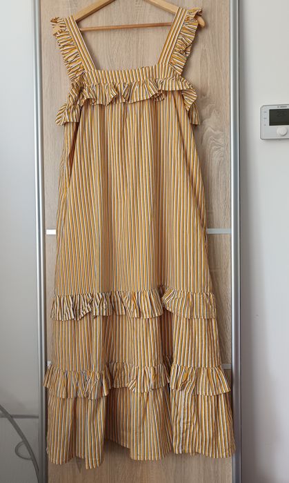 Sukienka maxi na lato, paski l, S/M, Ellies and Ivy