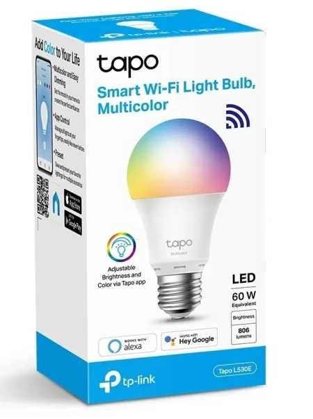 Розумна багатобарвна Wi-Fi лампа