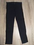 Spodnie materiałowe z lampasem h&m