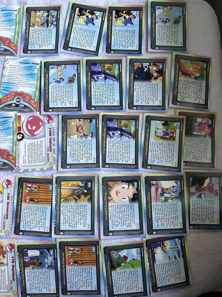 Pokemon Topps - conjunto 70 cartas