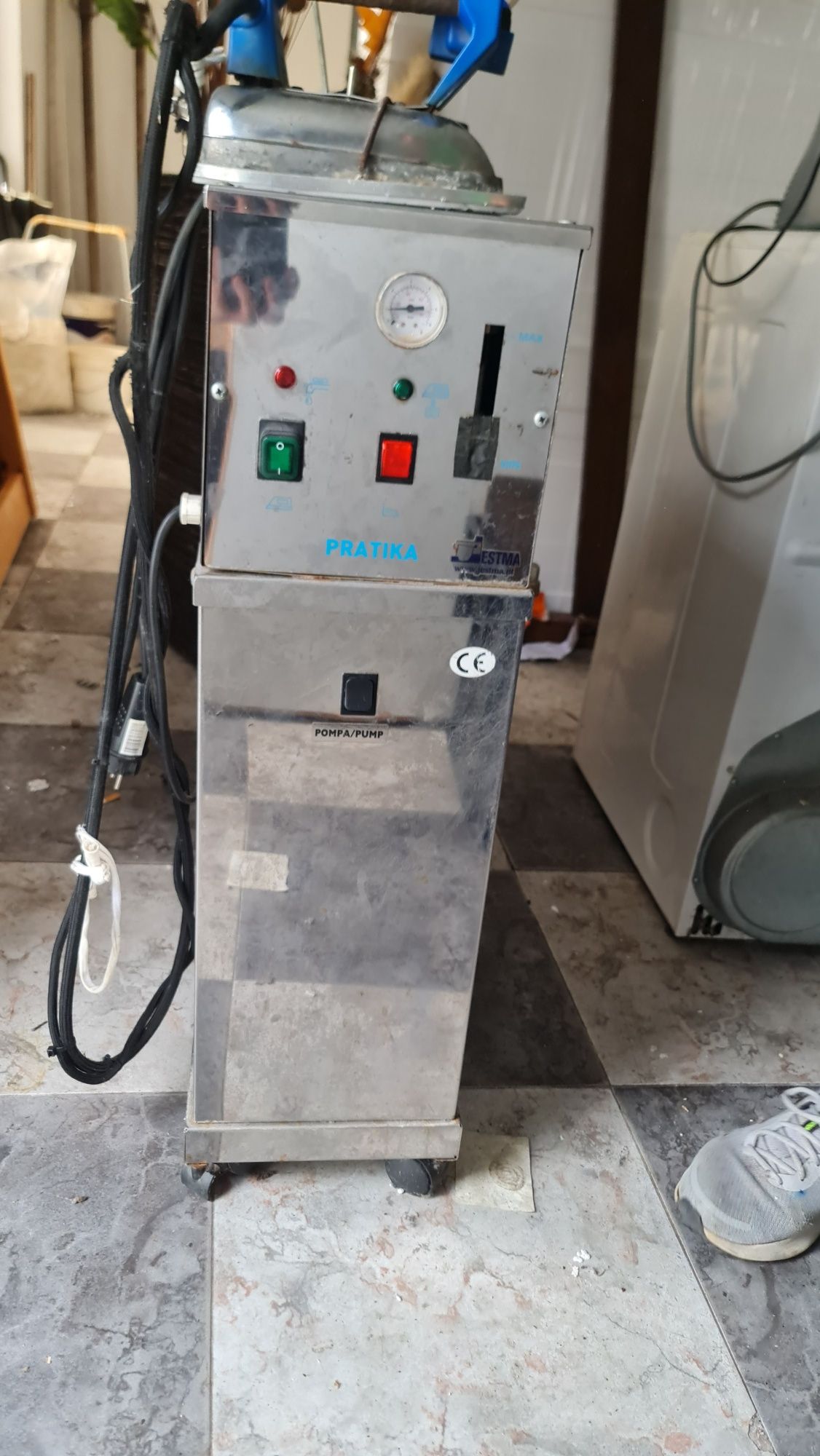 Ferro e caldeira semi industrial pratika comel
