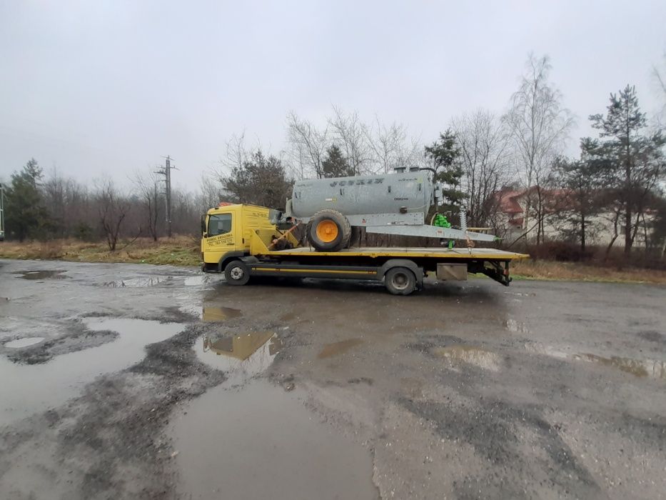 Laweta HDS Pomoc Drogowa Transport Koparki Traktory Maszyny Rolnicze