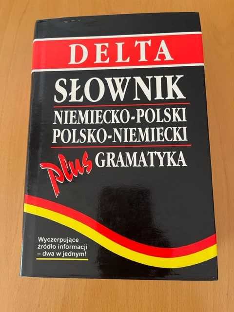 Słownik niemiecko-polski, polsko-niemiecki + gramatyka, Wyd. Delta