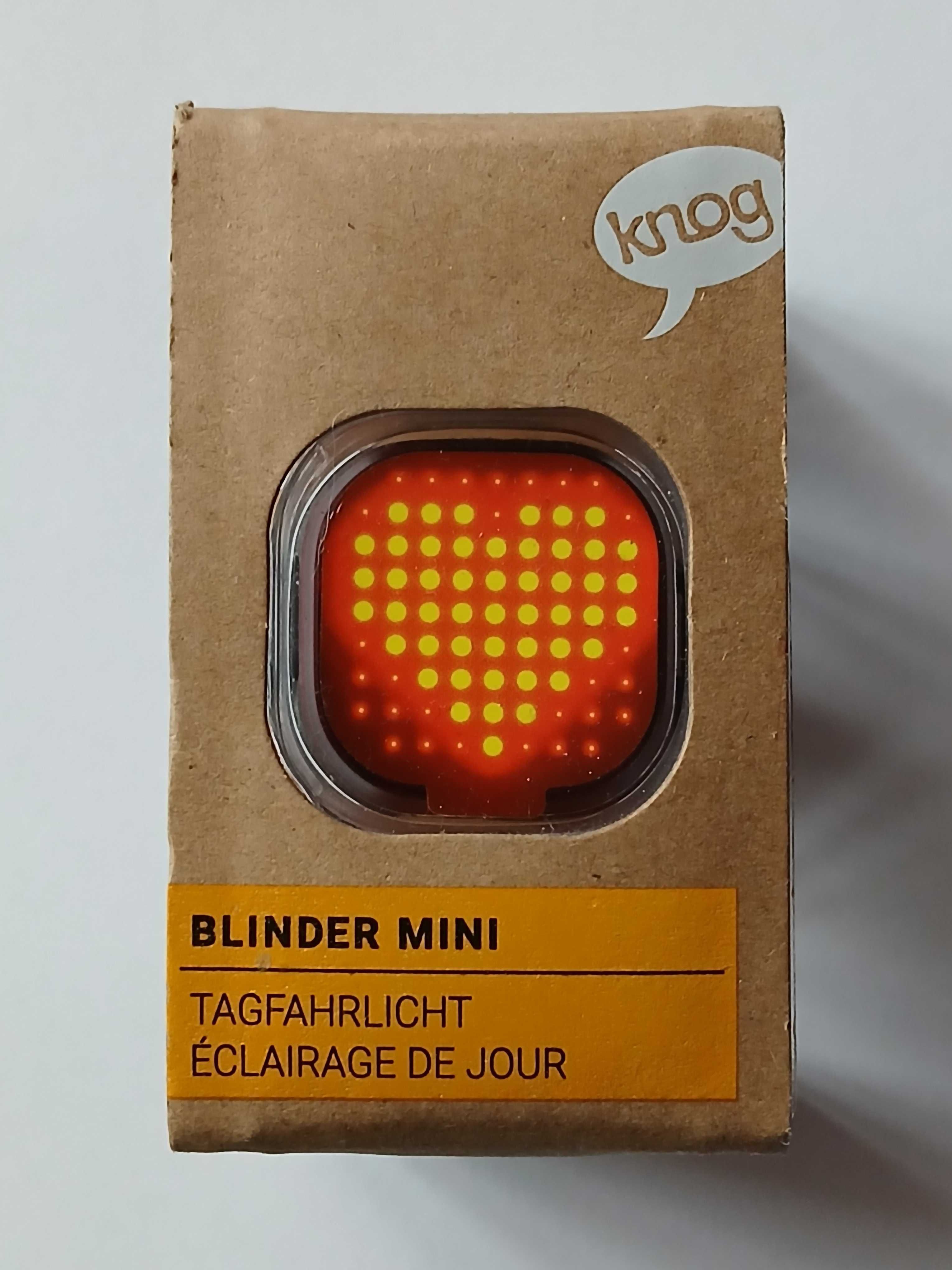 Lampka rowerowa tylna Knog Blinder Mini Love*oryginał*nowa