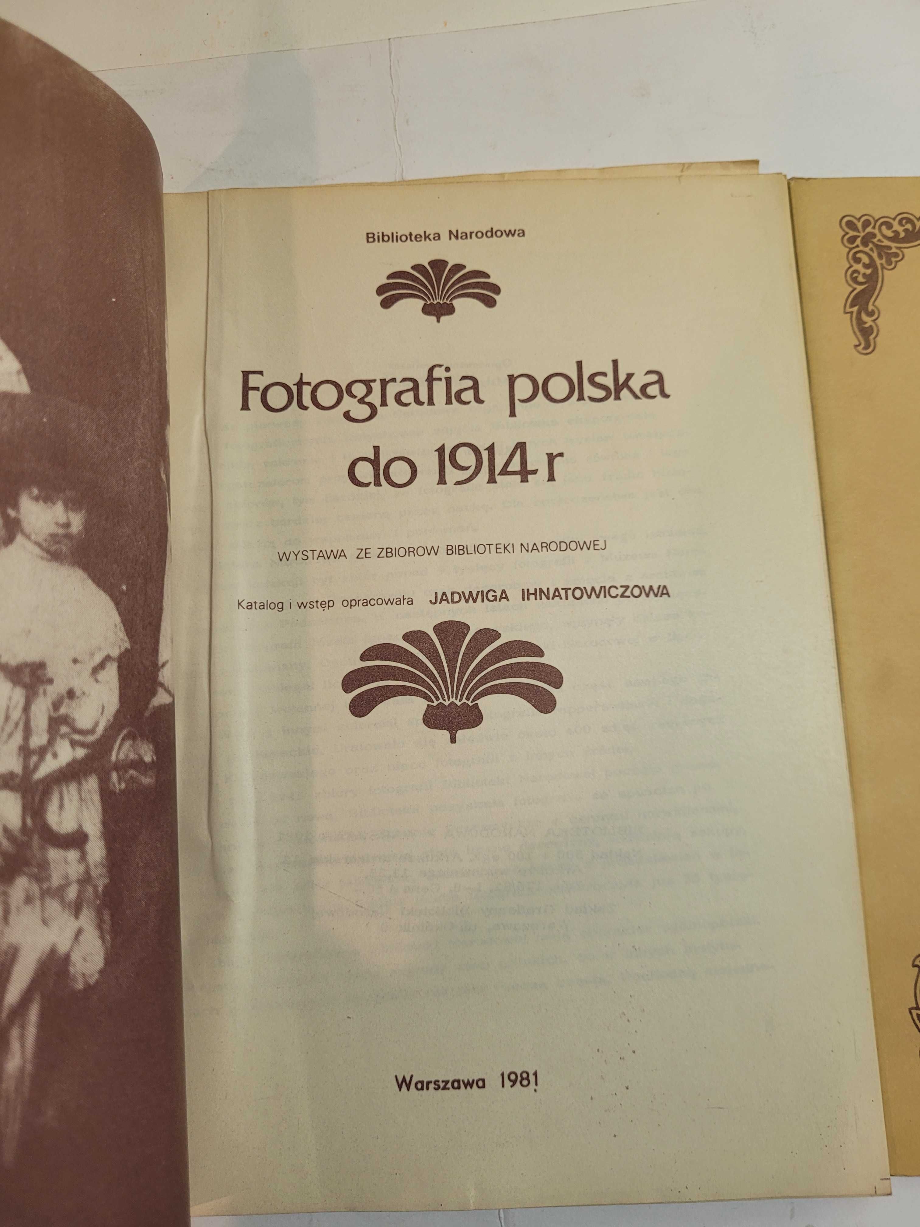 Fotografia polska do 1914 roku Jadwiga Ihnatowiczowa