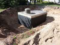 SZAMBA betonowe zbiorniki deszczówka przyłącza kompleksowo odwodnienia