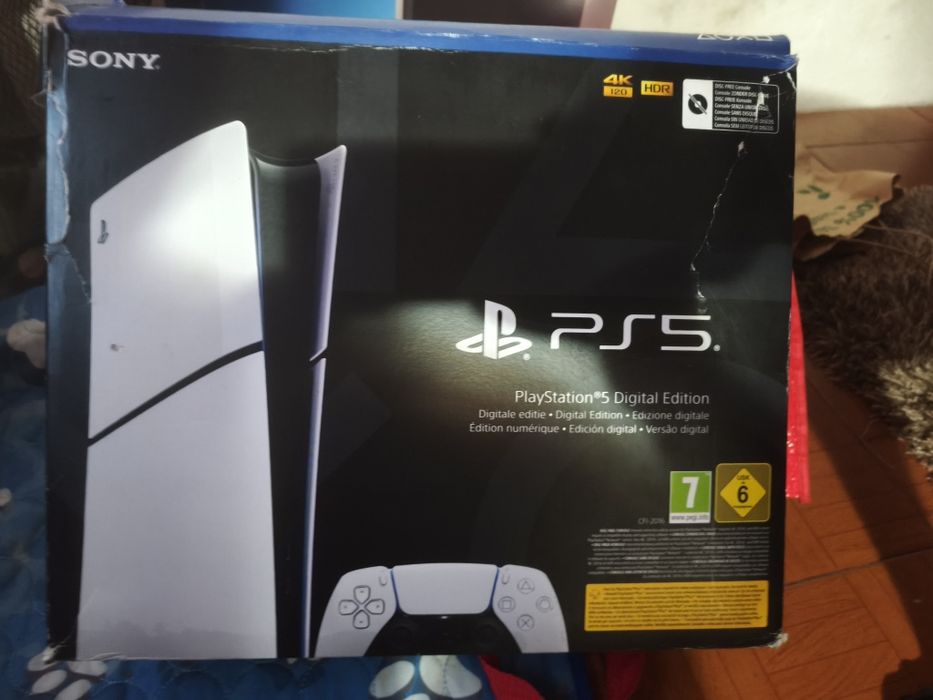 Playstation 5 com caixa como nova