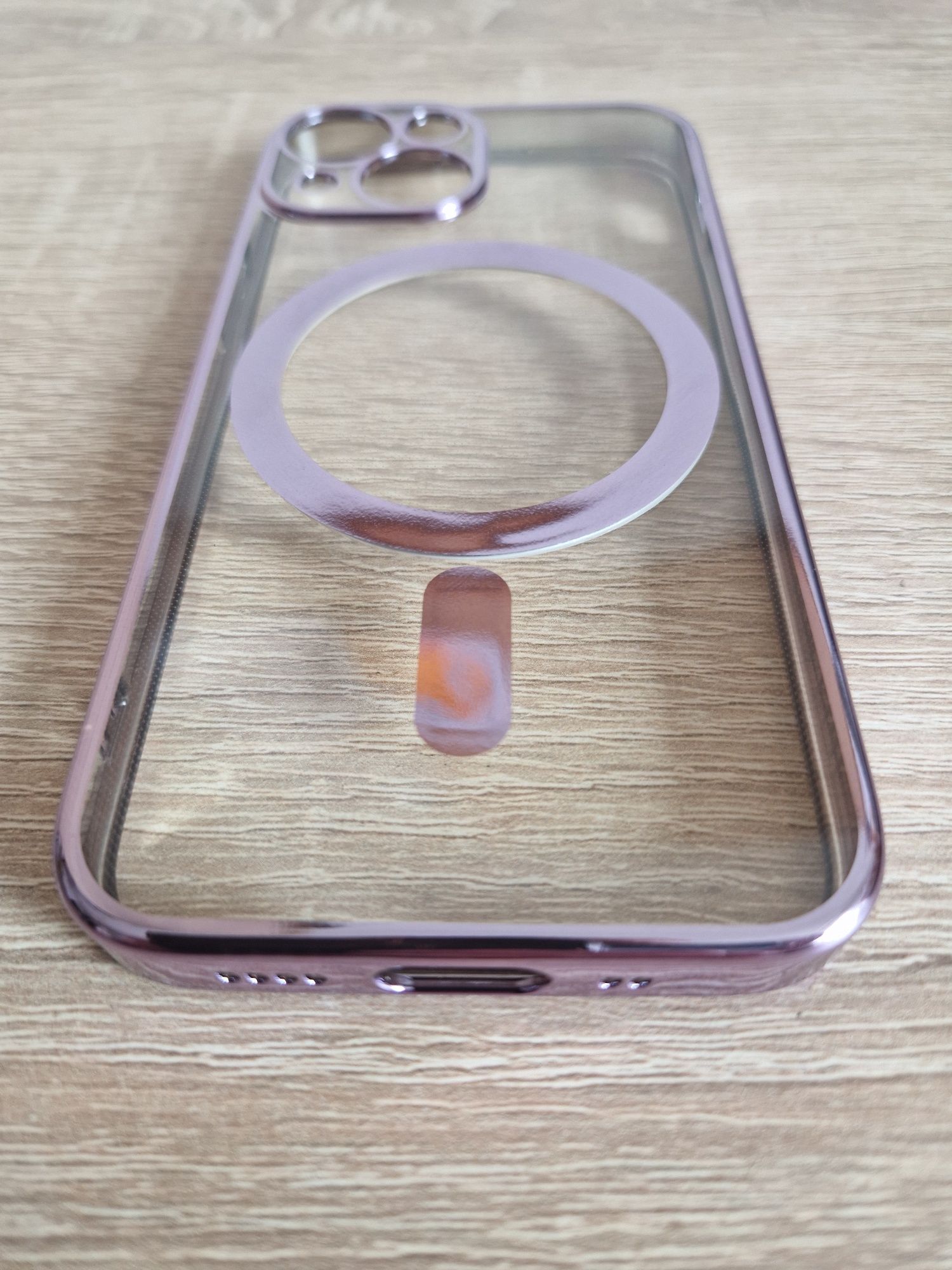 Etui Tel Protect Magsafe Luxury Case do Iphone 13 Mini Fioletowy