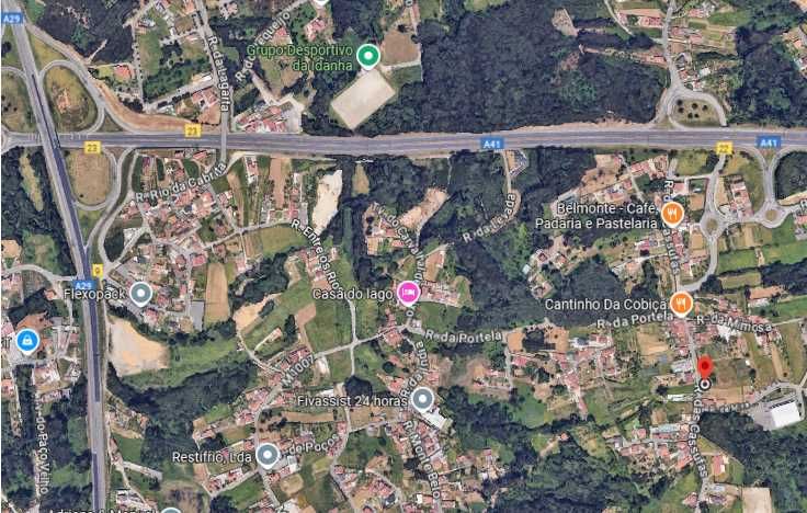 Terreno p/ construção 1300m Espinho