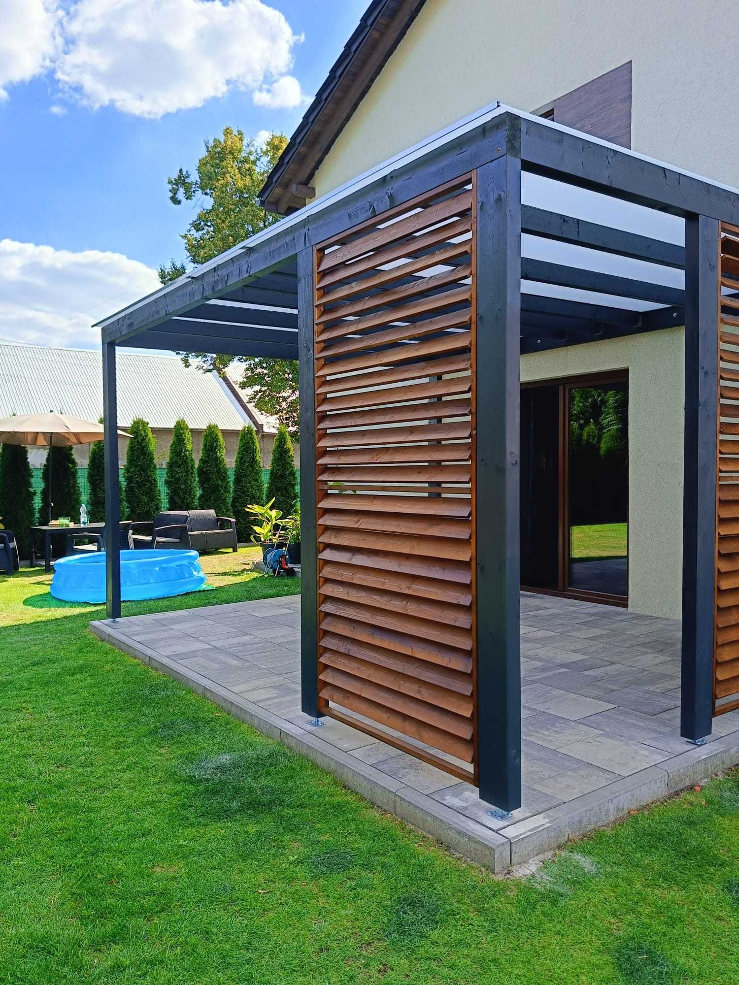 Nowoczesna Altana ogrodowa , Pergola , Zadaszenie tarasu