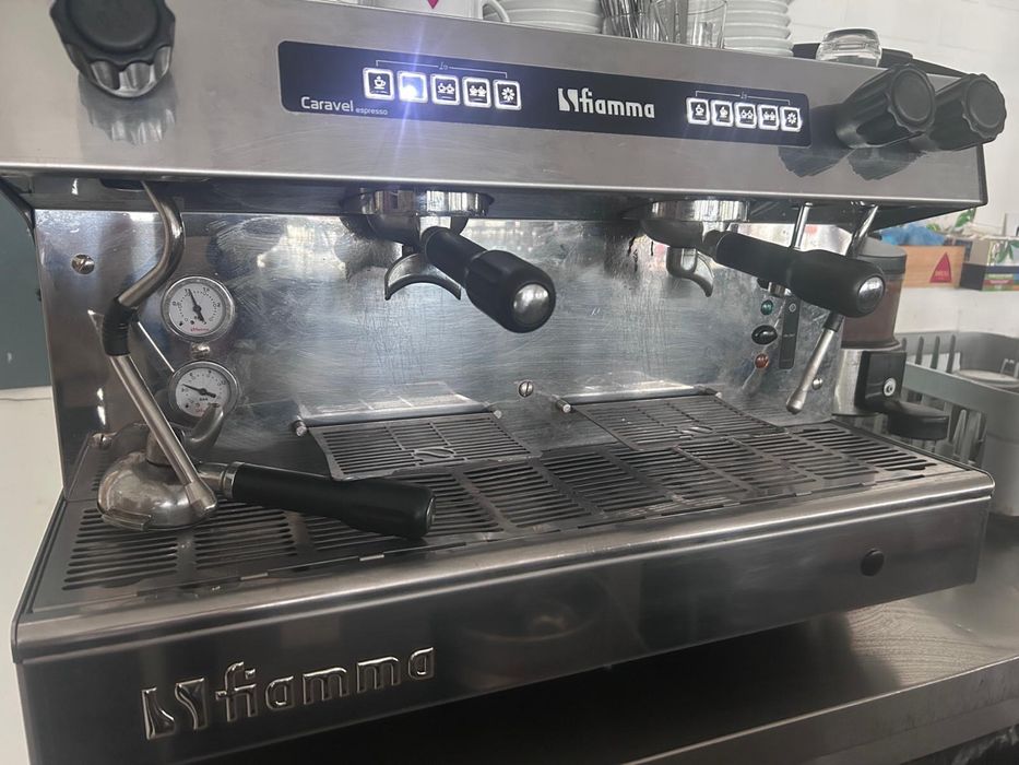 Maquina e moinho de café Fiamma