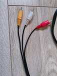 Oryginalny kabel PS2/PS3 AV TV Cinch przewód obrazu/dźwięku 2.5m