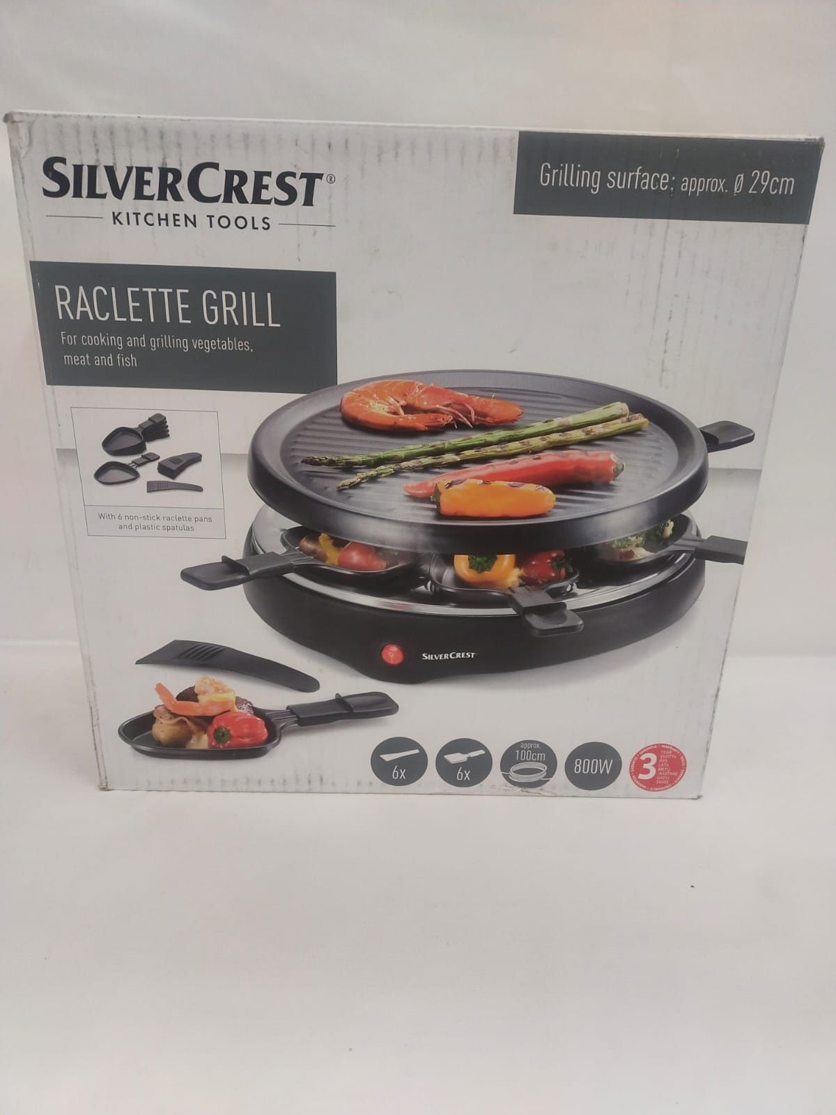 Grill elektryczny Raclette SilverCrest