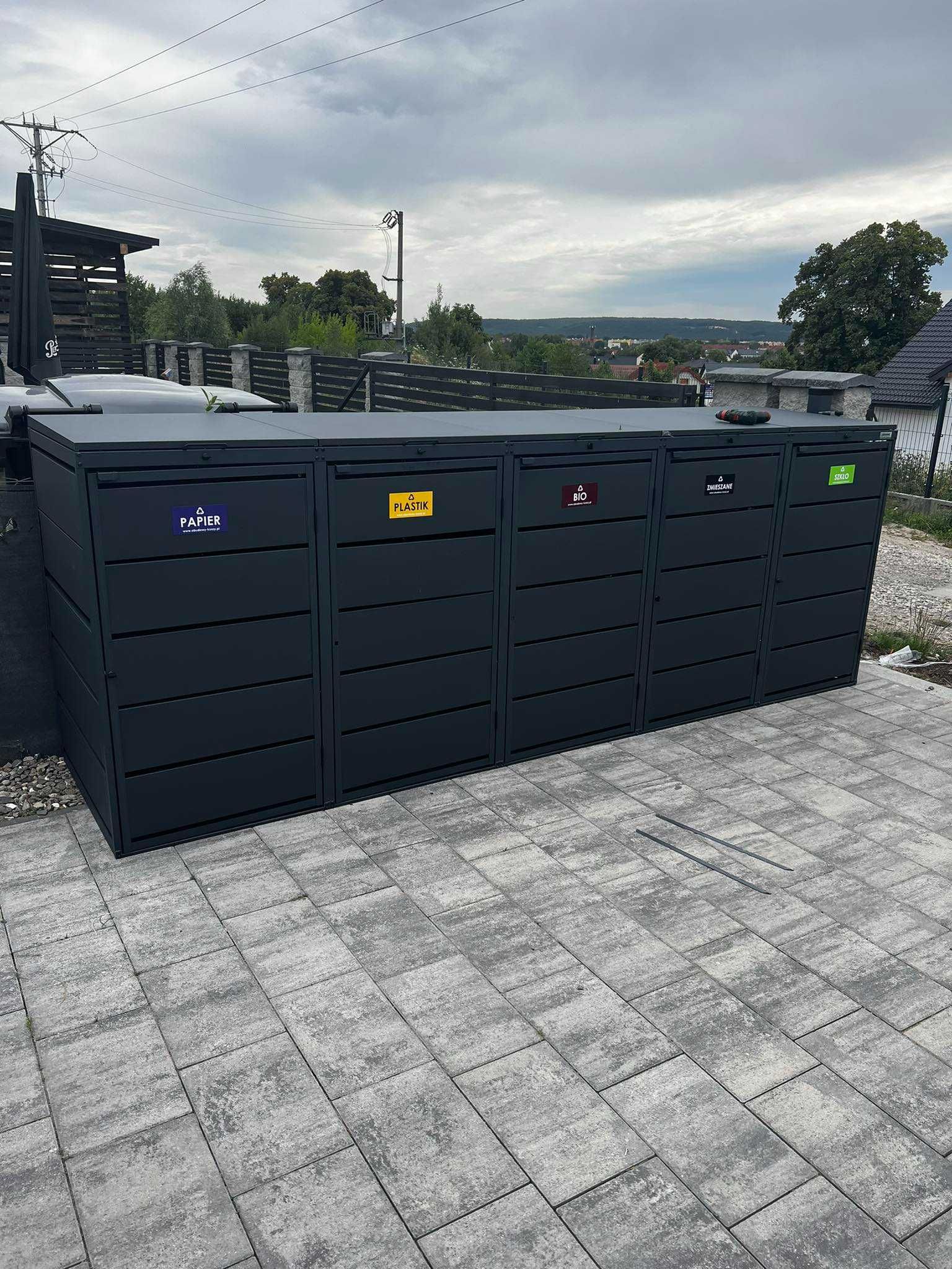 Obudowa Zabudowa Kosza Wiata Śmietnikowa Domek Narzędziowy Garaż