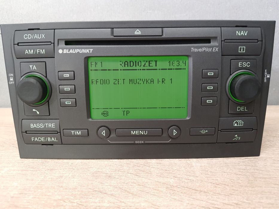 Radio samochodowe Ford Mondeo + kod MK3 lift Nawigacja CD Travel Pilot