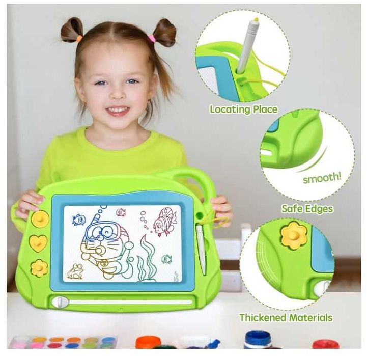 Tablica do rysowania dla dzieci kolor zielony