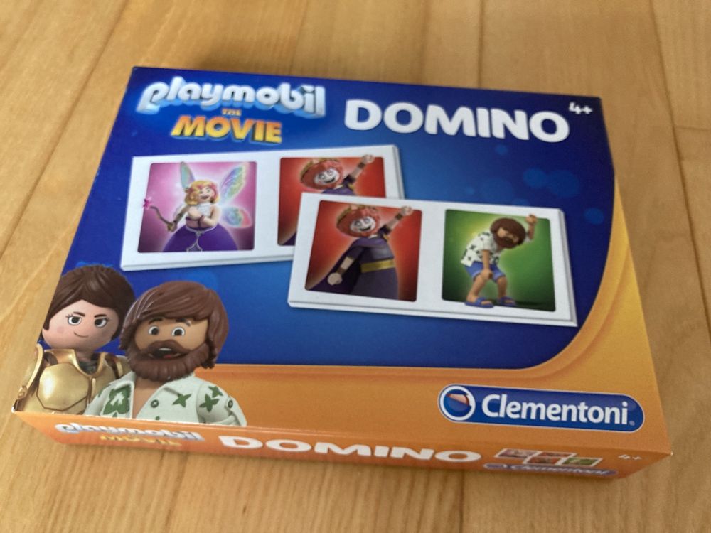 Clementoni Domino obrazkowe Playmobil The Movie. Polecam!